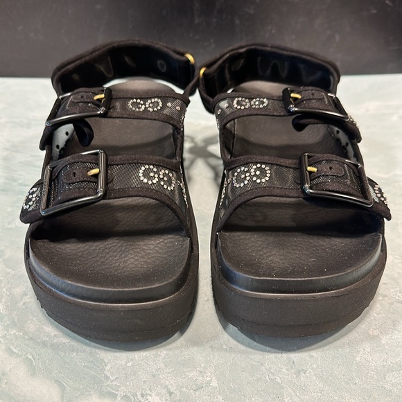 Gucci Dad Style Sandal w/ Crystals Size 8.5 - Picture 5 of 13